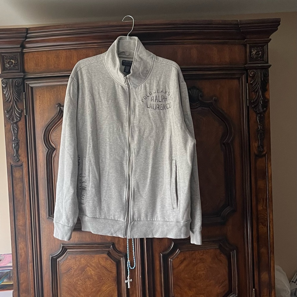 Polo by Ralph Lauren Light Gray Men's Shirt Jacket